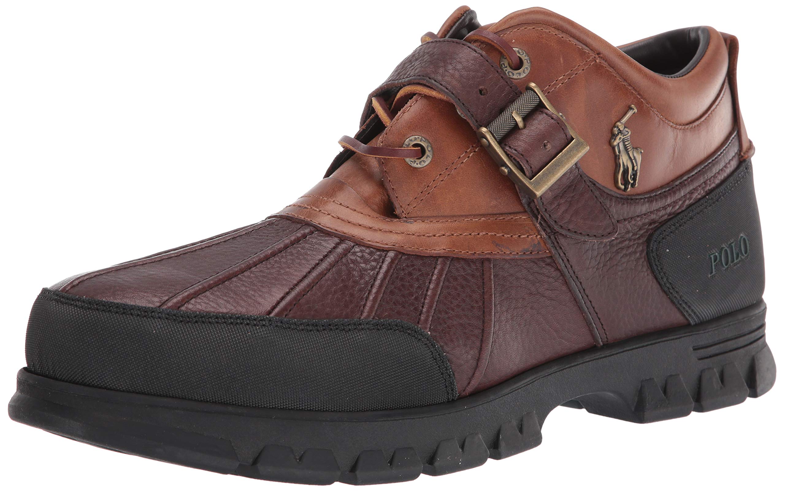 靴 polo ralph lauren leather shoes UK9 VTG NEW old Stock POLO R. Lauren White Leather Hard Spike