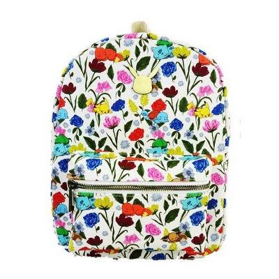 Pokemon - Brandclub - Pokemon Floral Print 11" Mini Backpack display picture 1