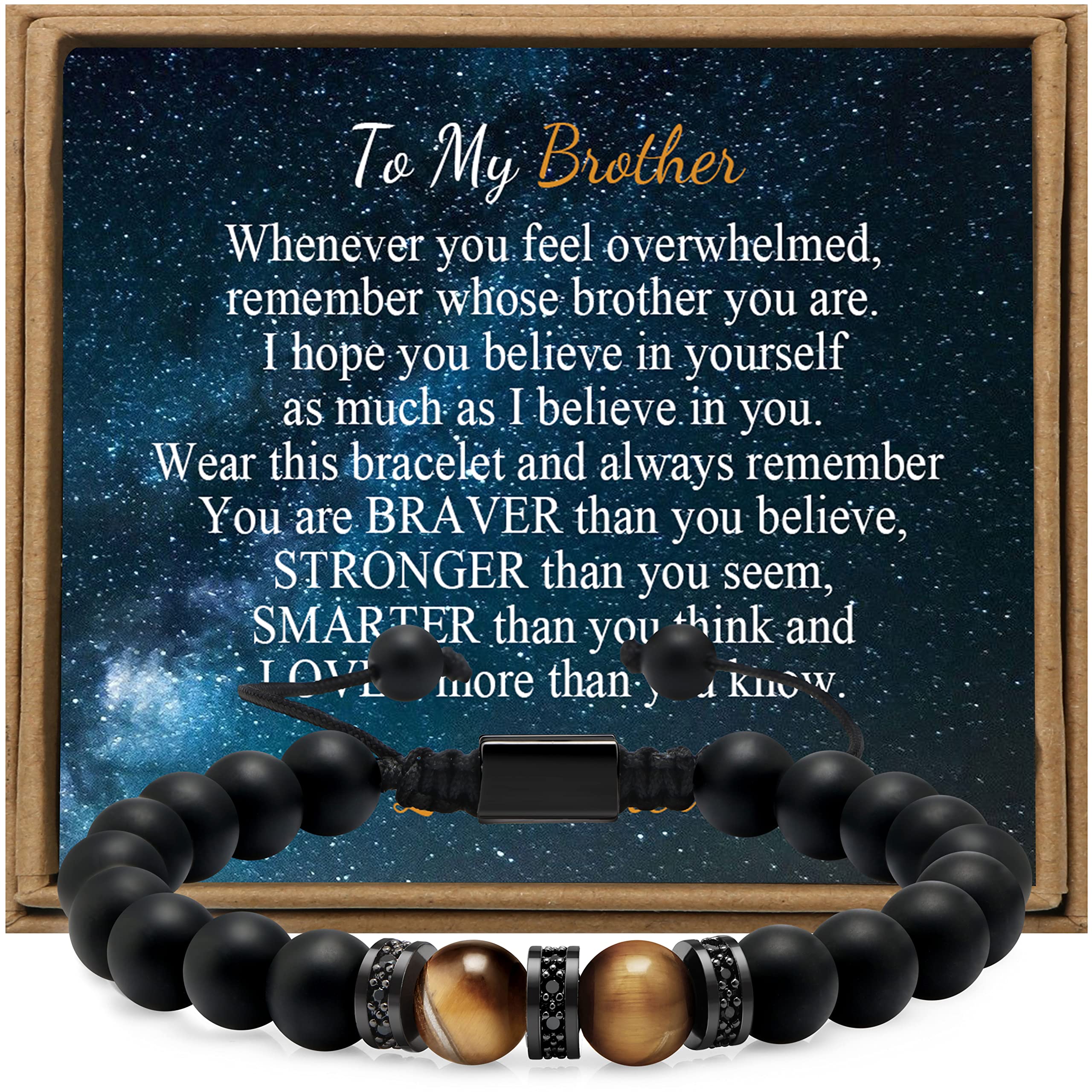 Pulsera Regalo Para Hijo - Cuerda Con Mensaje 'To My Son'