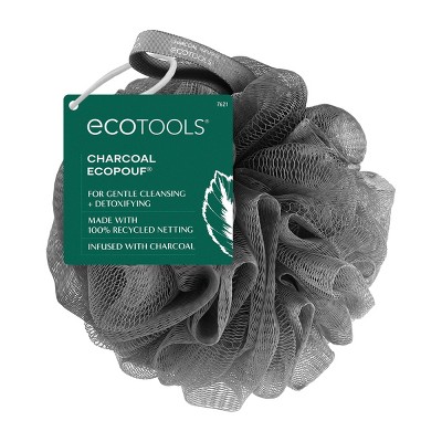 Eco Tools Reinigungspad – 2-in-1 Mit Luffa-Seite & Weichem Netz, Aus Bambus & Bio-Baumwolle