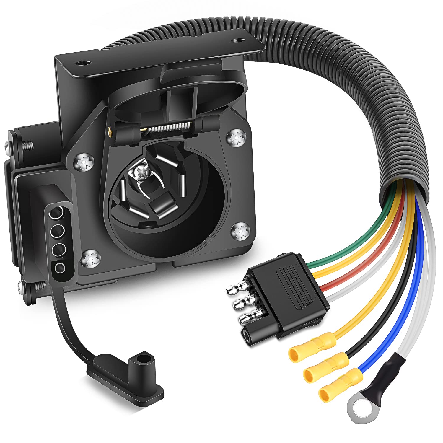 Nilight RV Locking Adapter Cord - 15 Amp To 50 Amp, 10 Gauge Pure Copper Wire, ETL Listed, Weatherproof For RV, Camper, Trailer - View #10