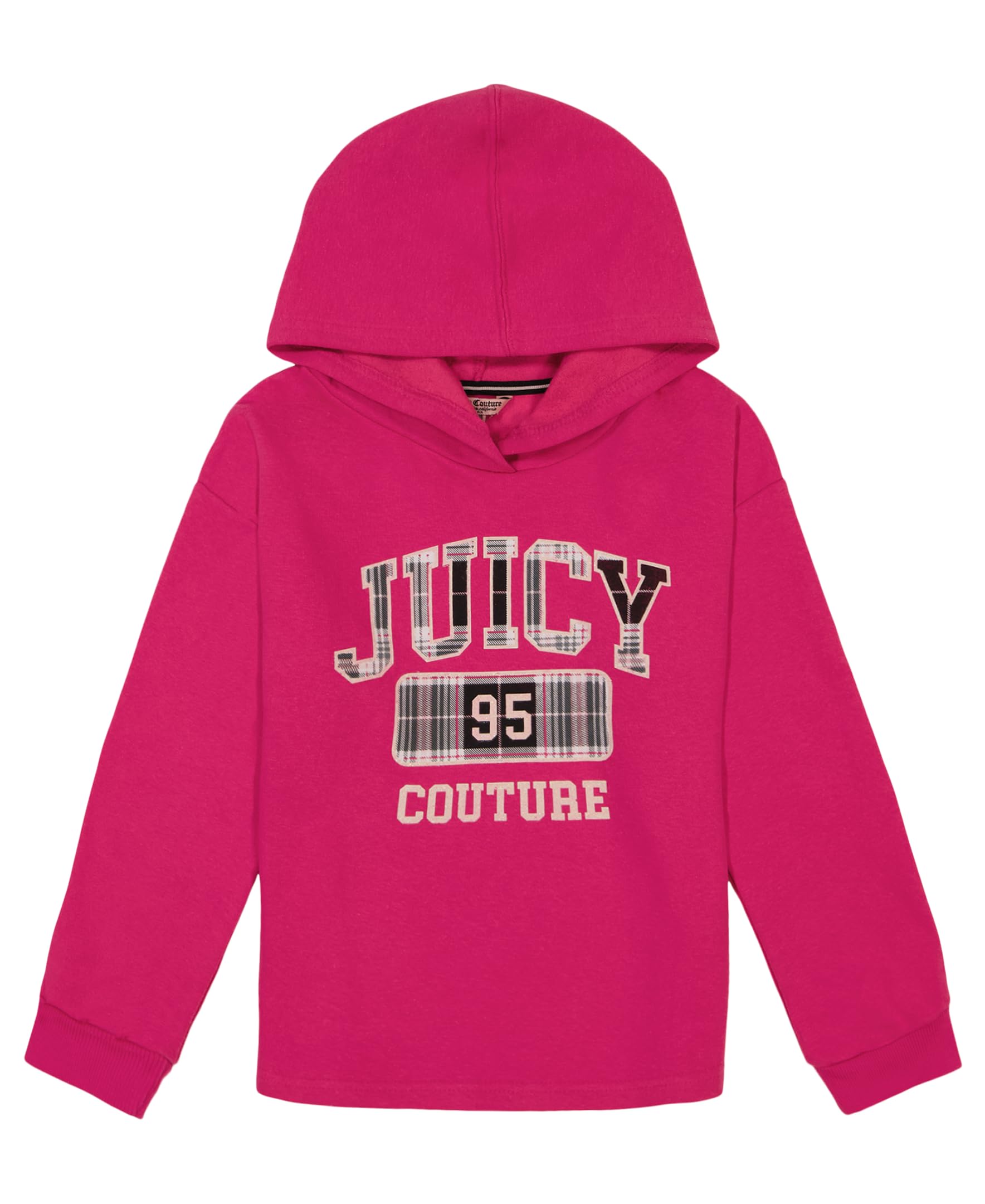 Juicy Couture ピンク フード付きパーカー Juicy Couture ジップアップ