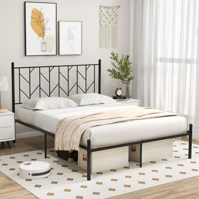 Costway - Brandclub - Costway Twin Size bed frame