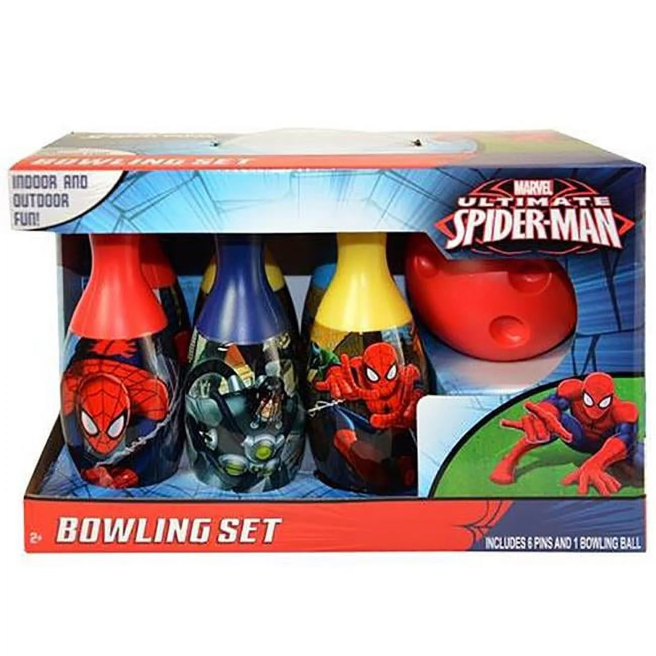 SET DE BOWLING FIGURA SPIDERMAN | EntreKids