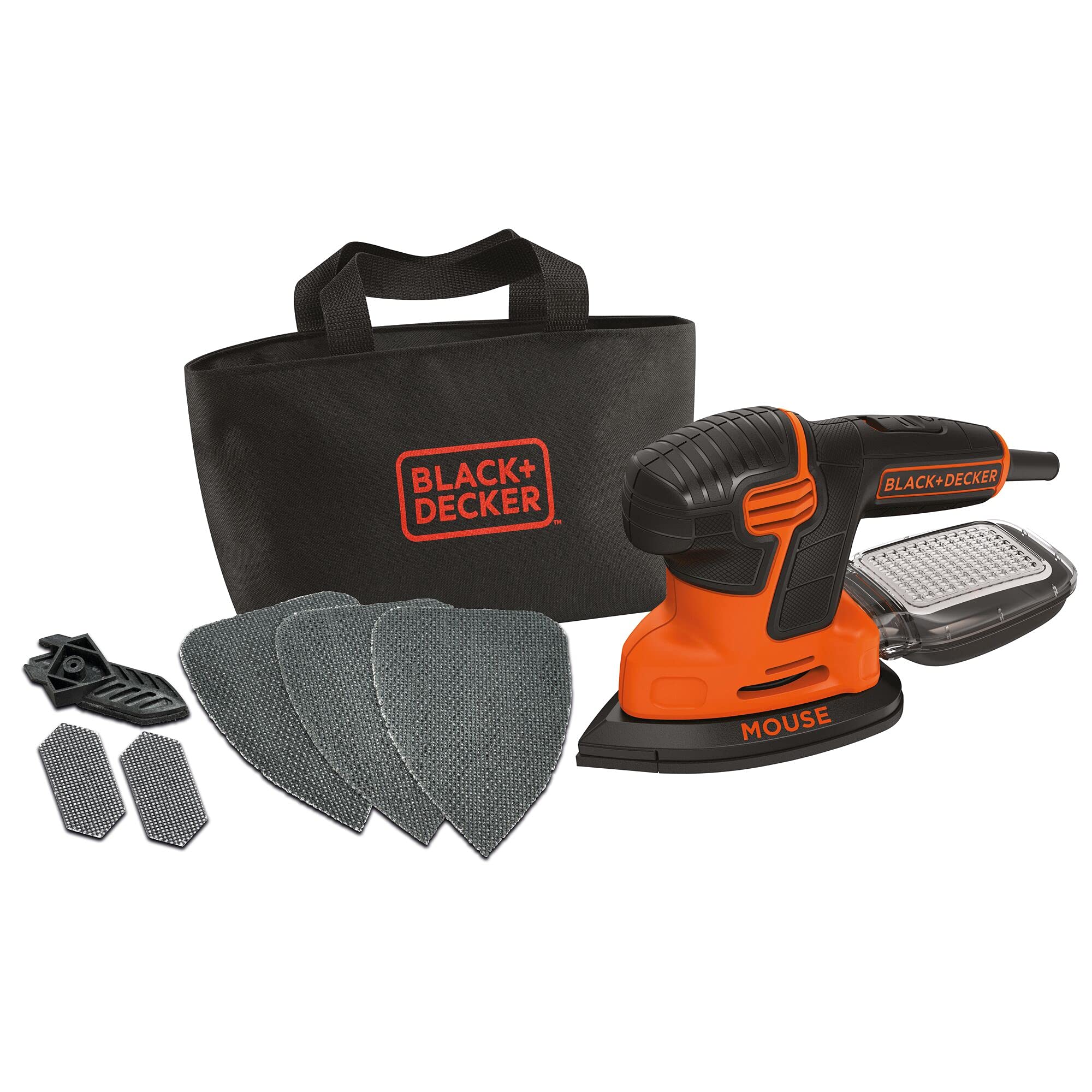 And Decker Mouse Sander With Dust Bag Black And Decker Mouse