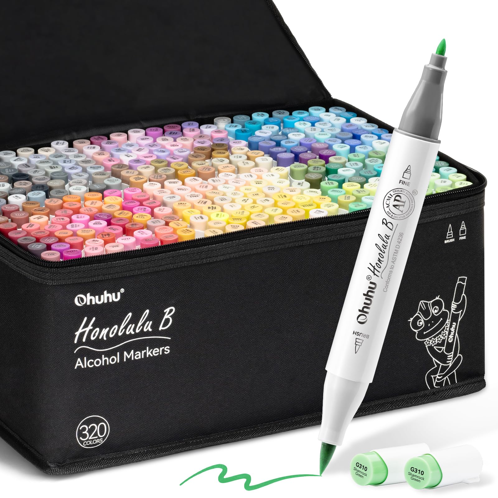 Ohuhu - Brandclub - Ohuhu Alcohol Markers 200 Colors - AP