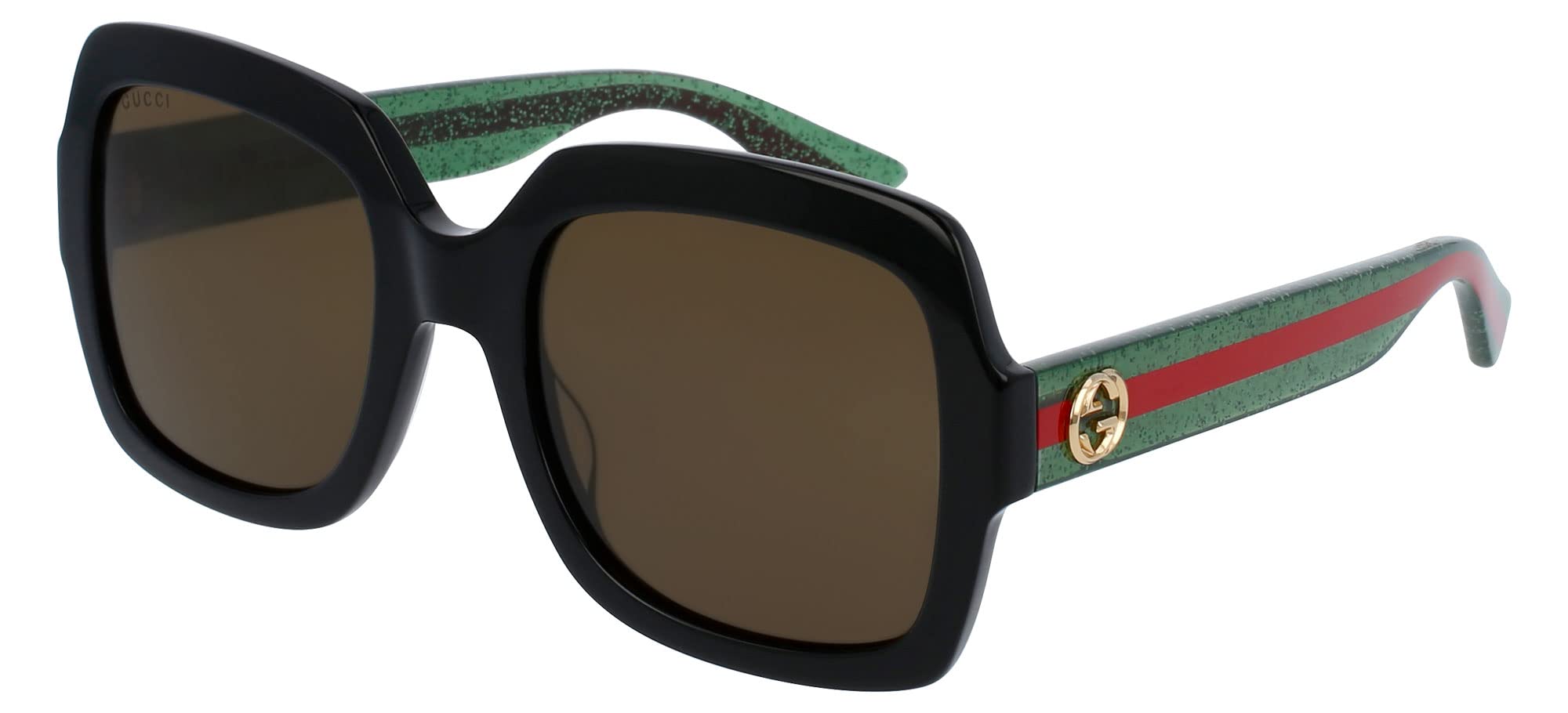 Gucci Square Sunglasses GG0036SN 001 Black 54mm 0036 Gucci - GG0036SN 001 Woman main image 4
