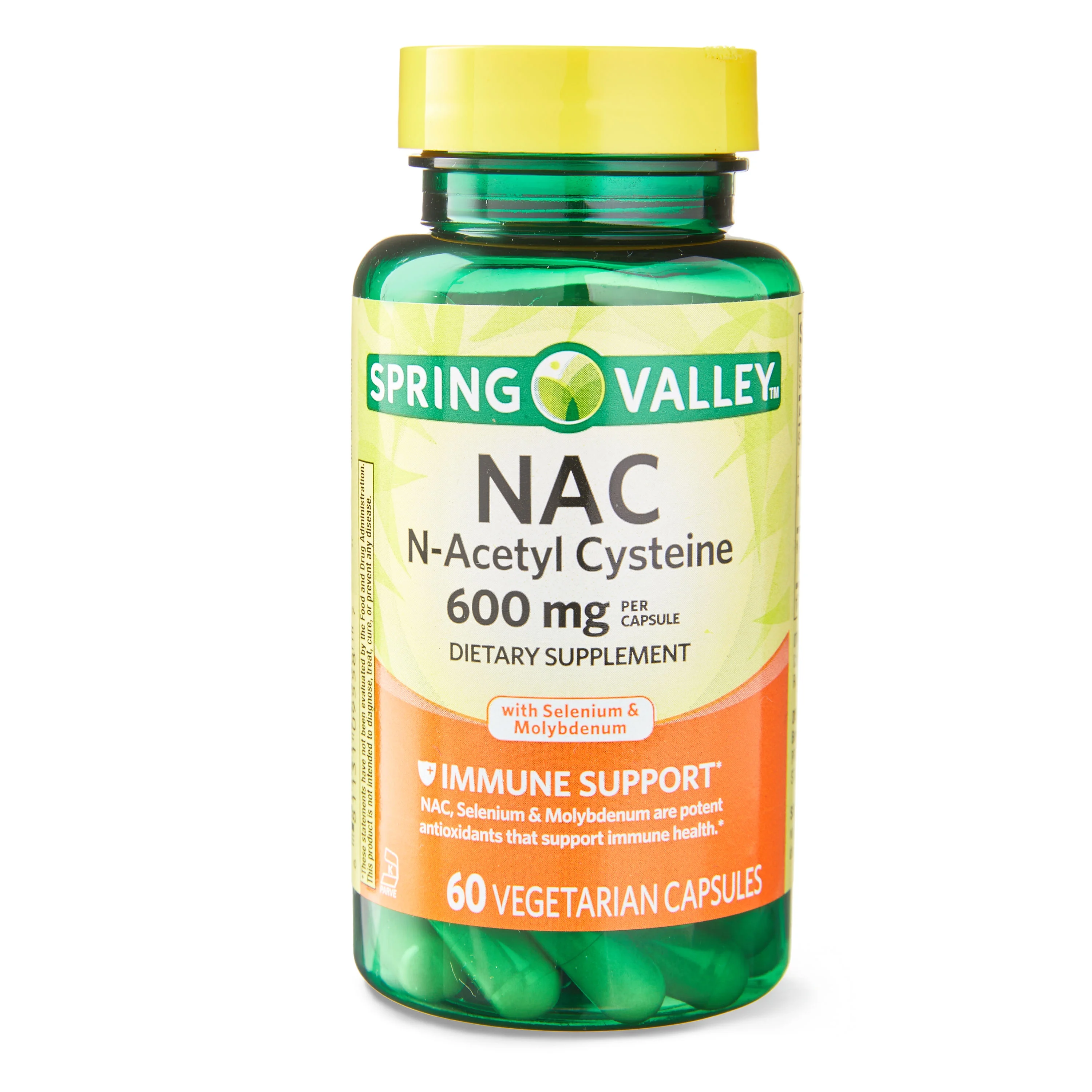 Nac N Acetyl L Cysteine 600 Mg Vegetarian Capsules 60 Veg | Natural Grocers - View #10