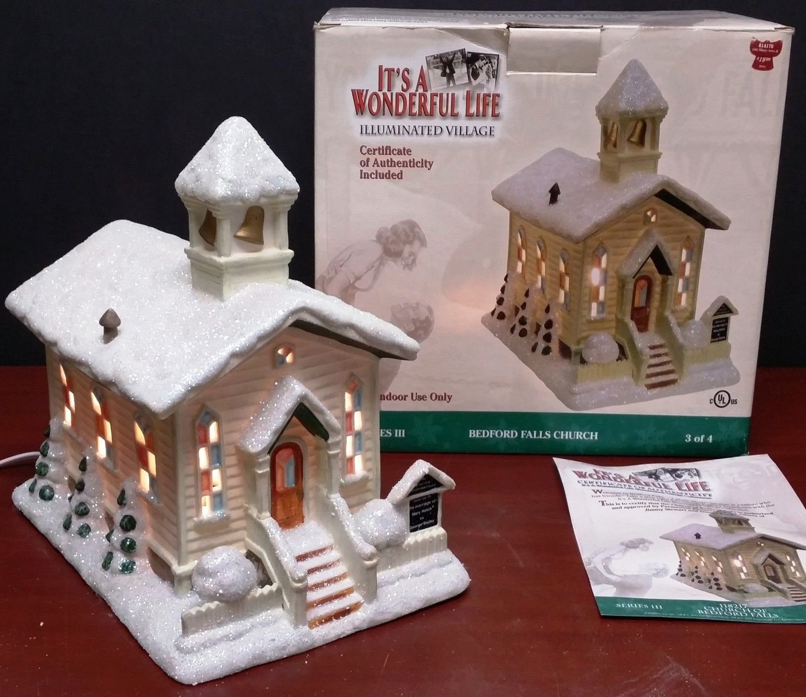 Department 56 Nightmare Before Christmas Village Display - Hot Wire