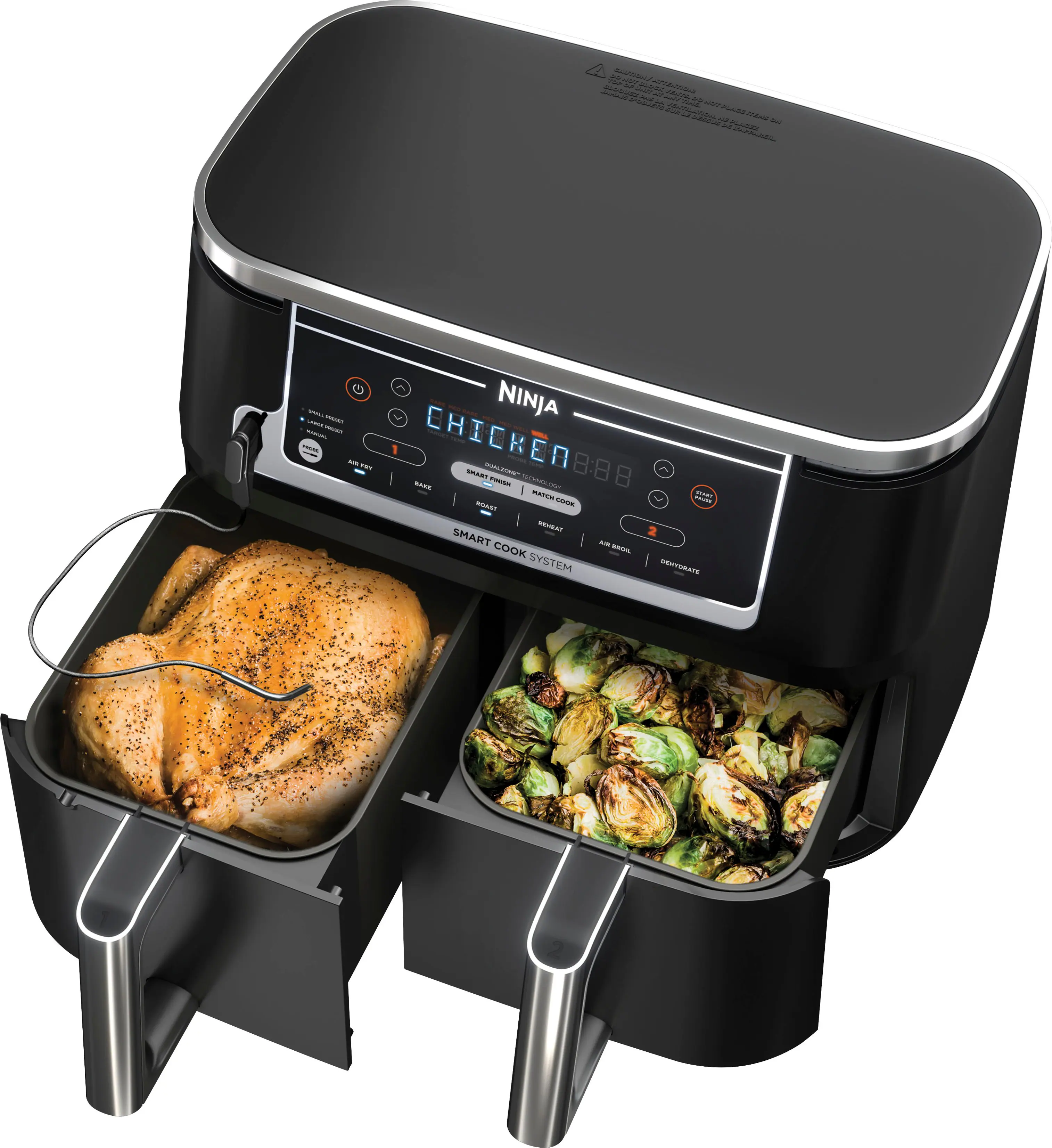 Ninja - Brandclub - Ninja Air Fryer 4-in-1 Pro Air Fry