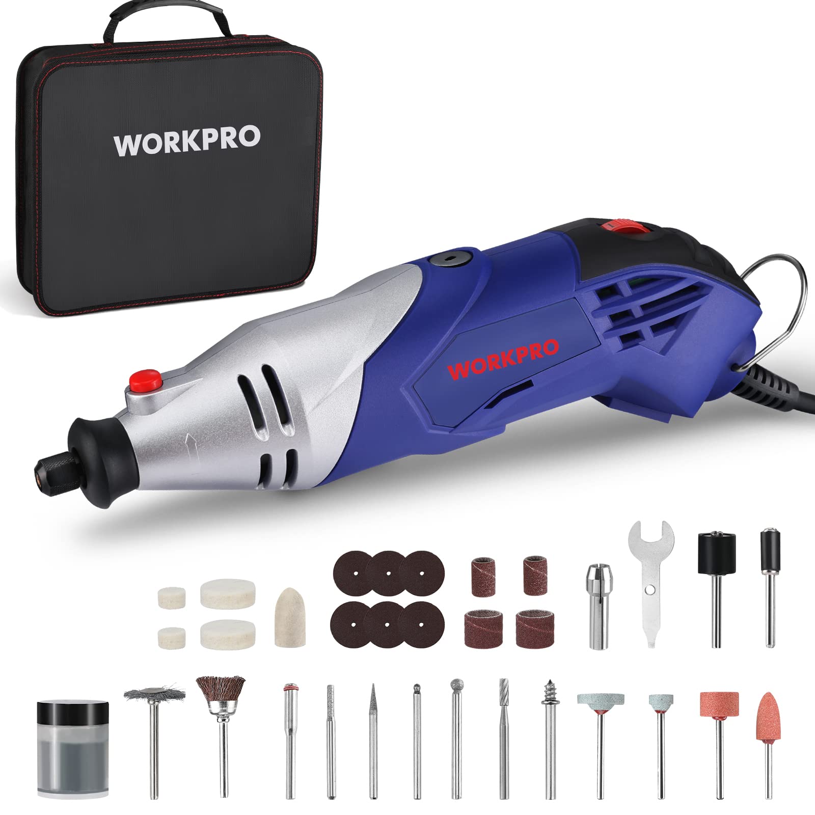 WorkPro - Brandclub - WORKPRO 476PCS Rotary Tool Accessories