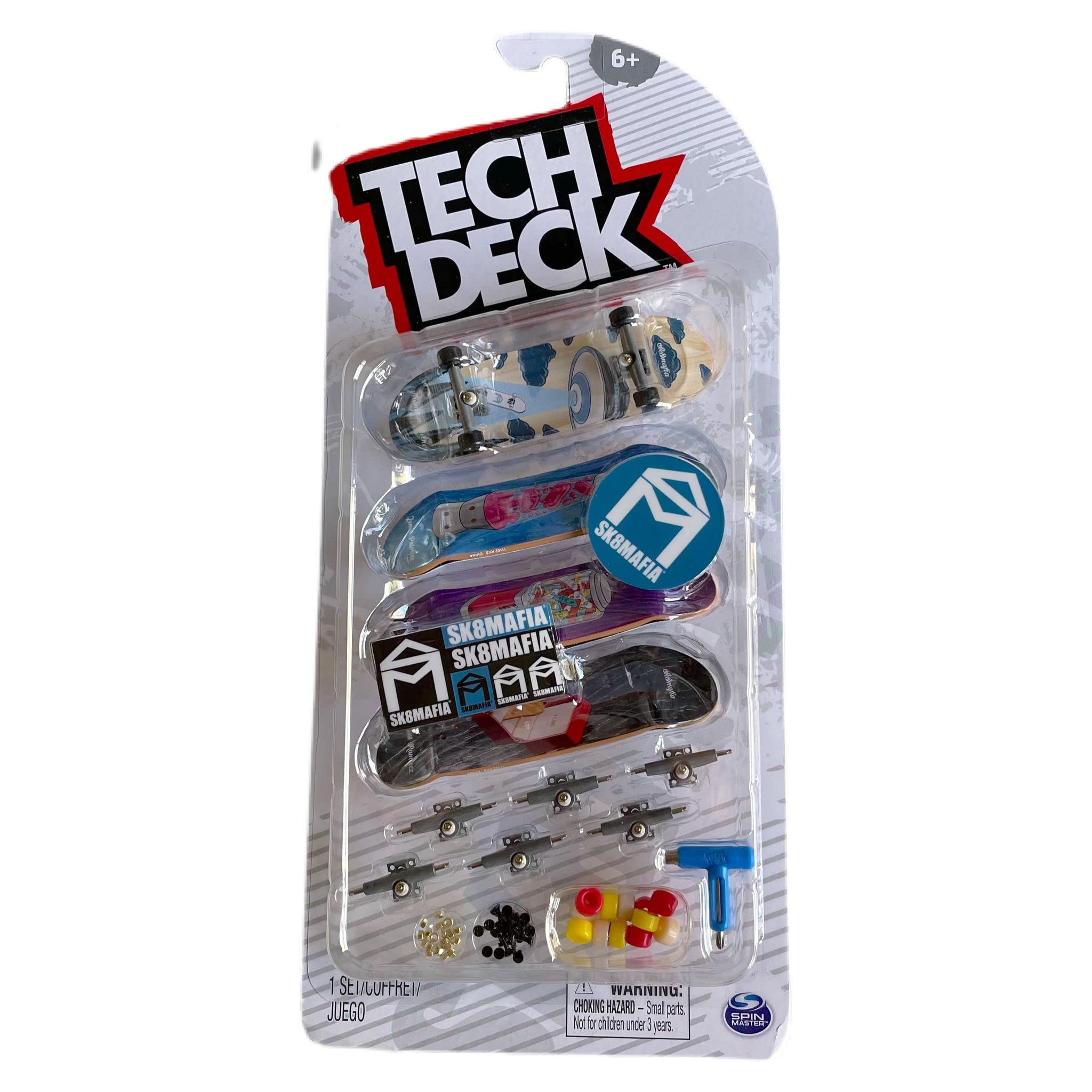 スケートボード Tech Deck Sk8 Shop Bonus Pack 96mm Tech Deck Sk8shop Fingerboard Bonus Pack - Cool Flip Toys