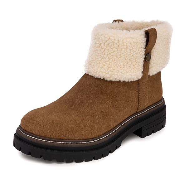 Black Boots Nautica Women's Ankle Boots - Chic Vegan Leather Booties With Zipper Women Boots