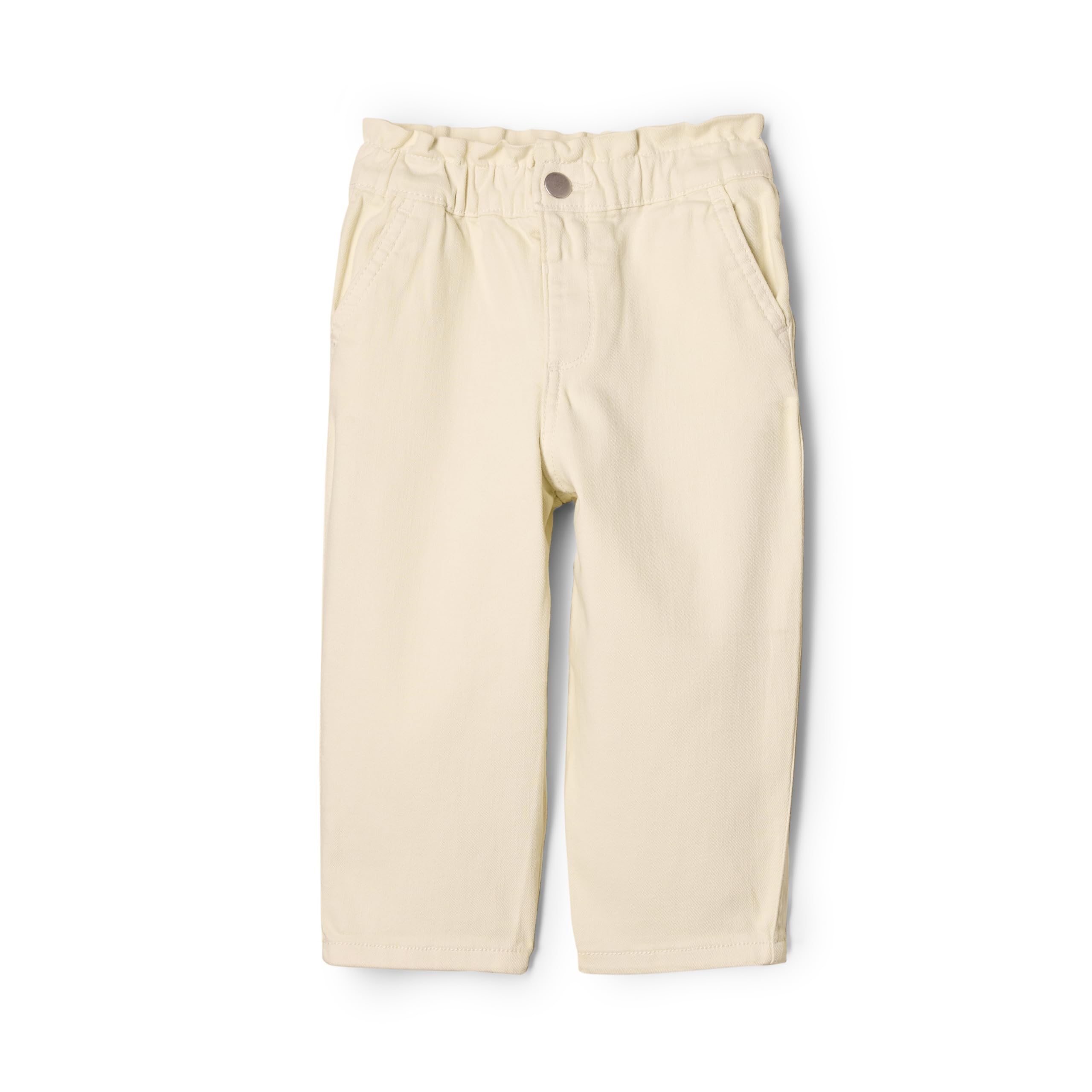 Collection Sofia Grainge Jean Fille Essentials X Sofia Grainge - Coupe Décontractée à Volants - 79% Coton élastique Jean élastiqué Enfant