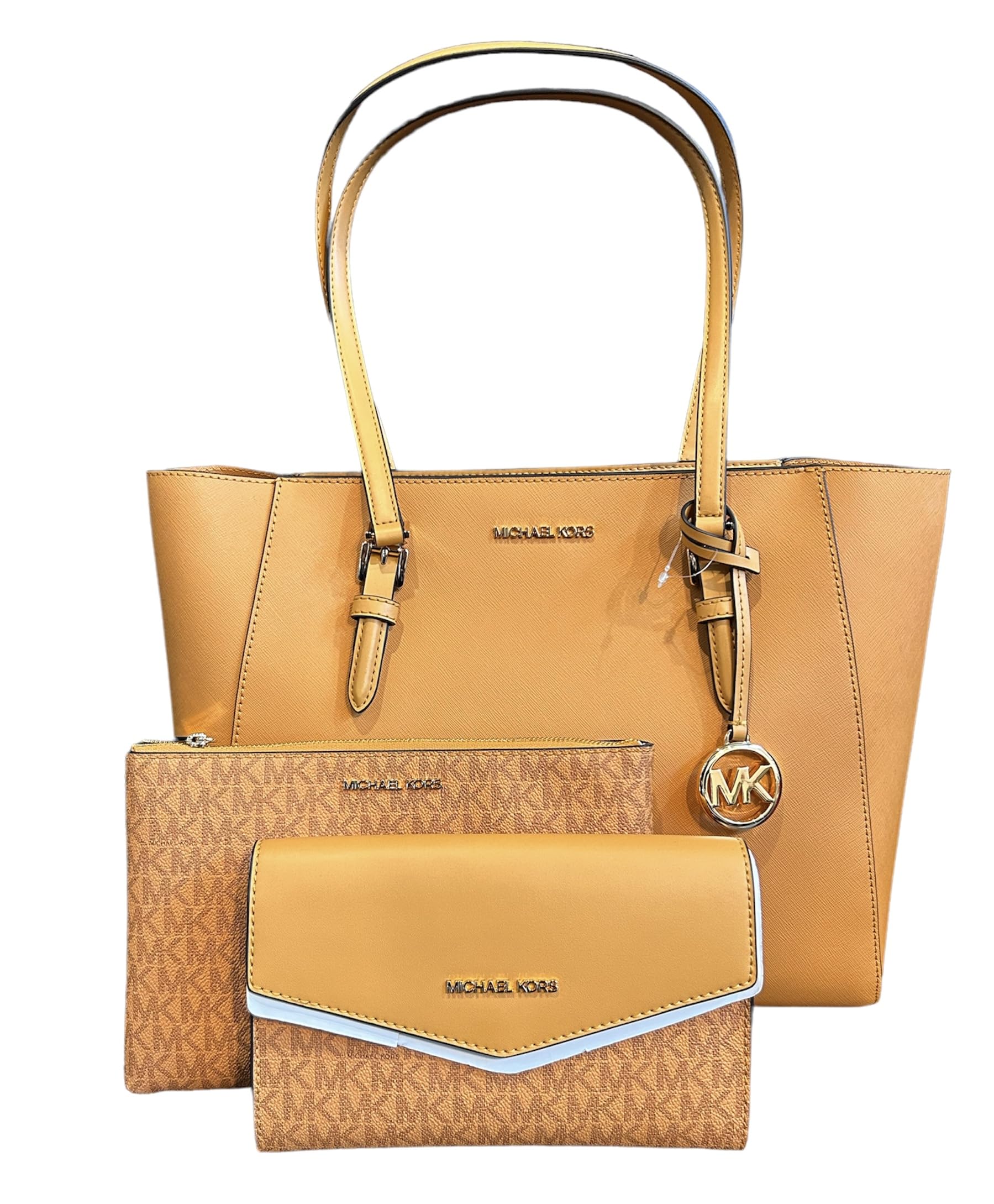 ハンドバッグ Michael Michael Kors LOGO HANDBAG Walmart's Michael Kors Leather Logo Handbag Is a Must-Have
