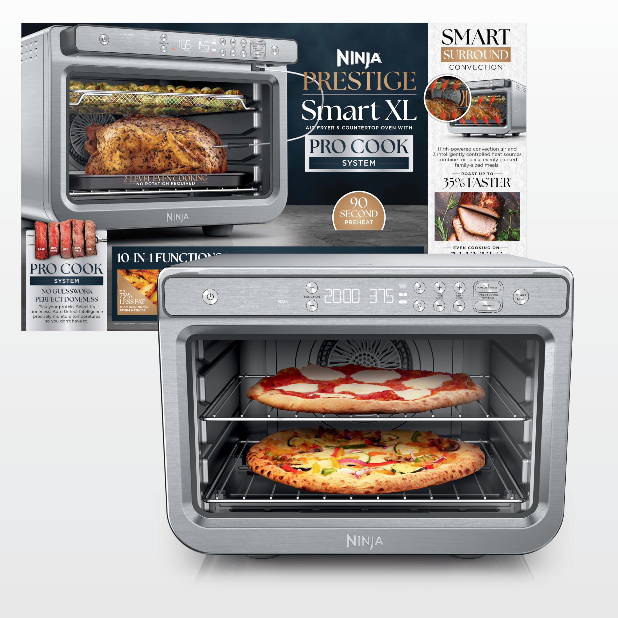 Petit Four De Comptoir Ninja Foodi Dual Heat Air Fry Oven - 13-in 