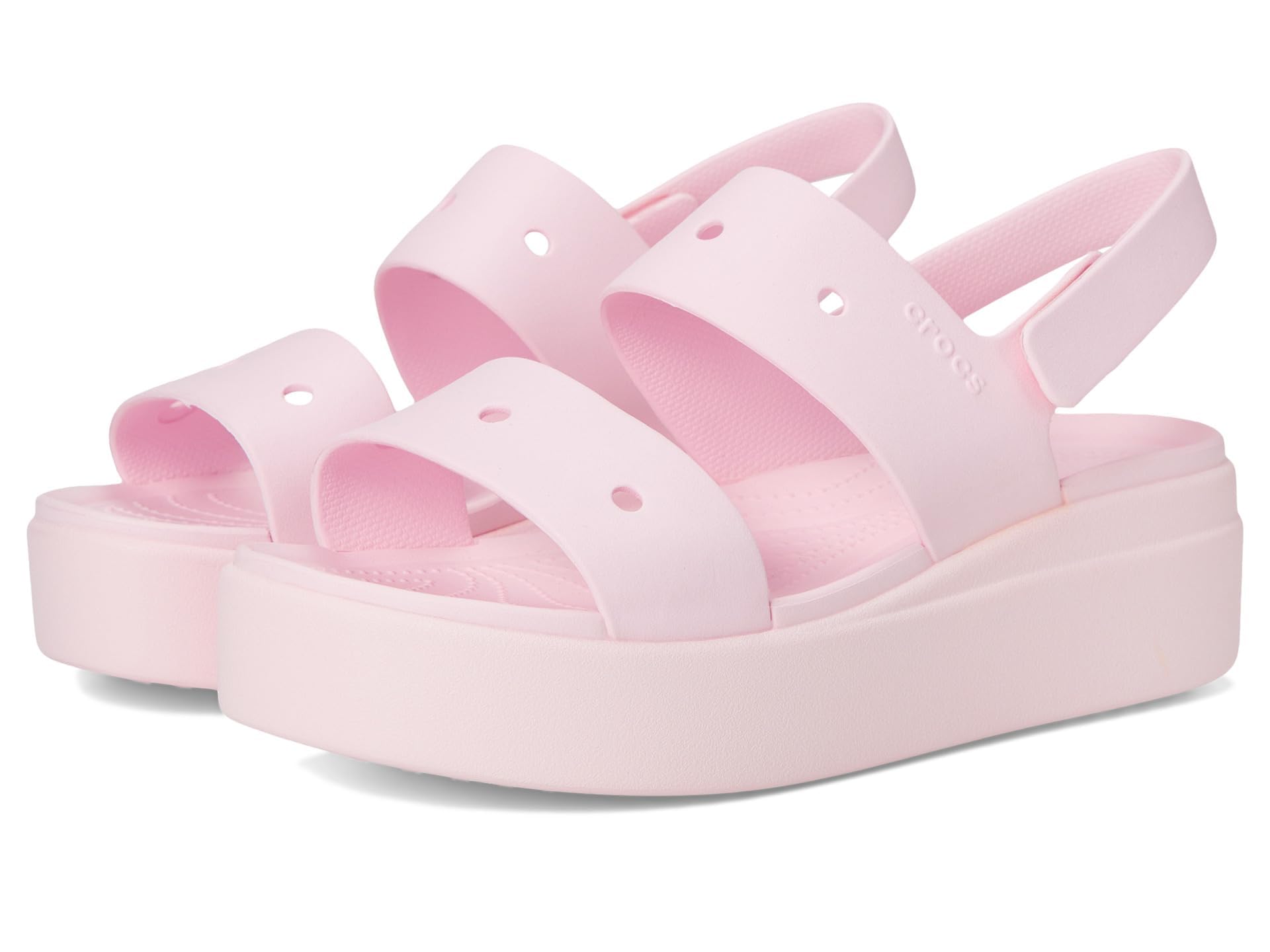 ★CROCS★ Women's Brooklyn Low Wedge LAM 25SWSD206453 25SWSD Brooklyn Low Wedge - Crocs