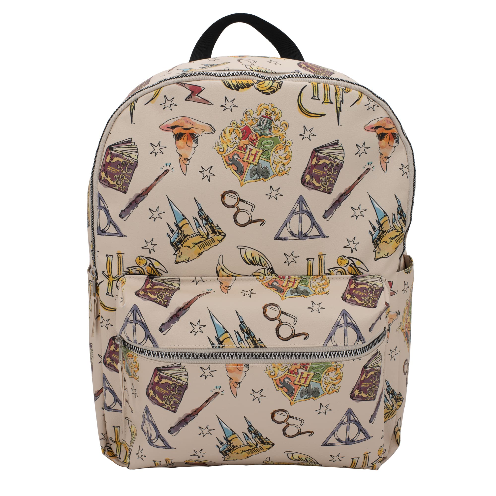 Harry Potter Wizarding World Magic Mini Purse Backpack – Hogwarts Icons – 10.5\