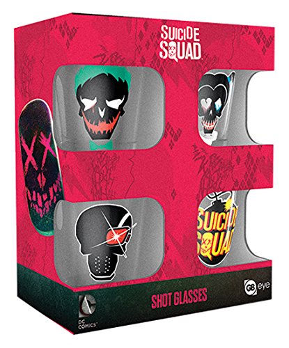 DC Comics Suicide Squad Schlüsselband – Offizielles Lizenzprodukt, Kunststoff, Mit Metallkarabiner, Ca. 17x11 Cm