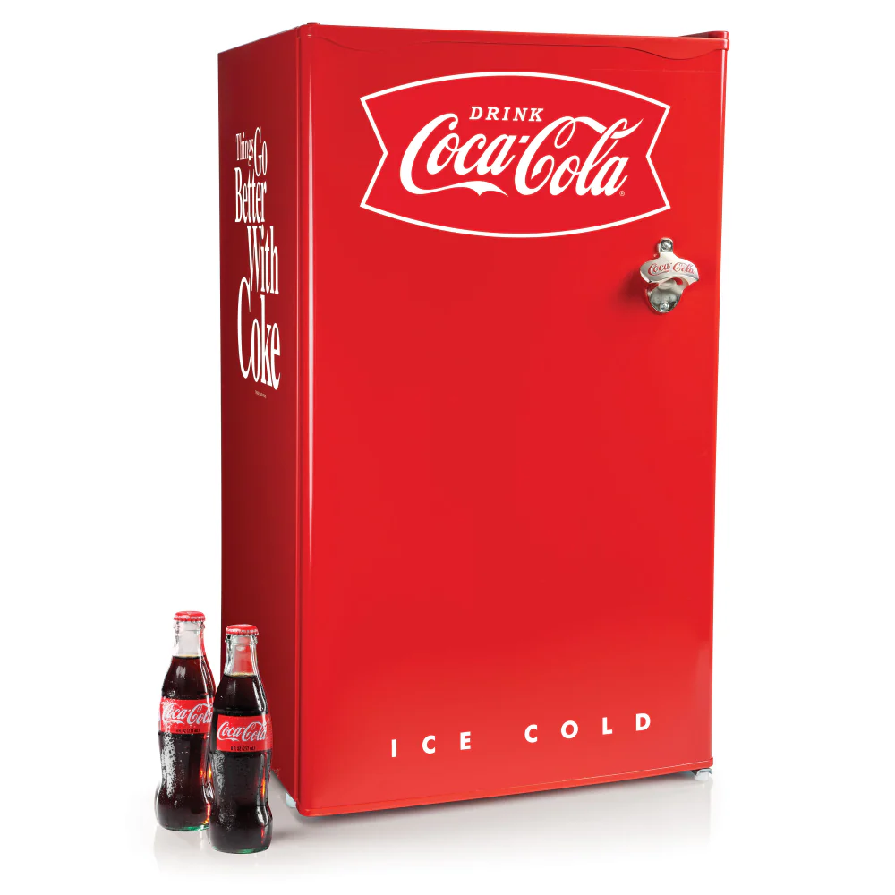 Coca-Cola IA 冷蔵庫 Coca-Cola - Brandclub - Coca-Cola Refrigerator with Freezer