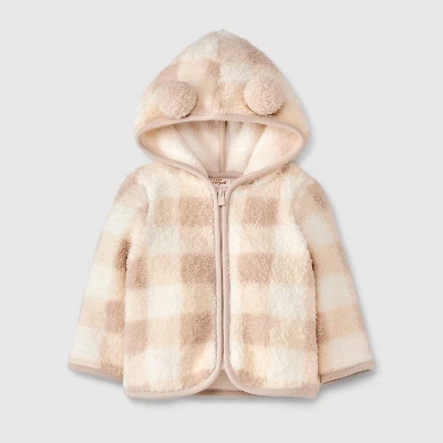 Cat & Jack - Brandclub - Baby Faux Fur Layered Jacket - Cat