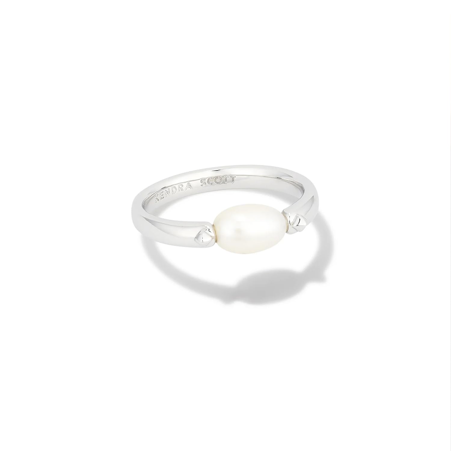 Kendra Scott Fallyn Band Ring - Fashion Brass Metal Ring - Dainty Stackable Jewelry - Gift Box Included - View #14
