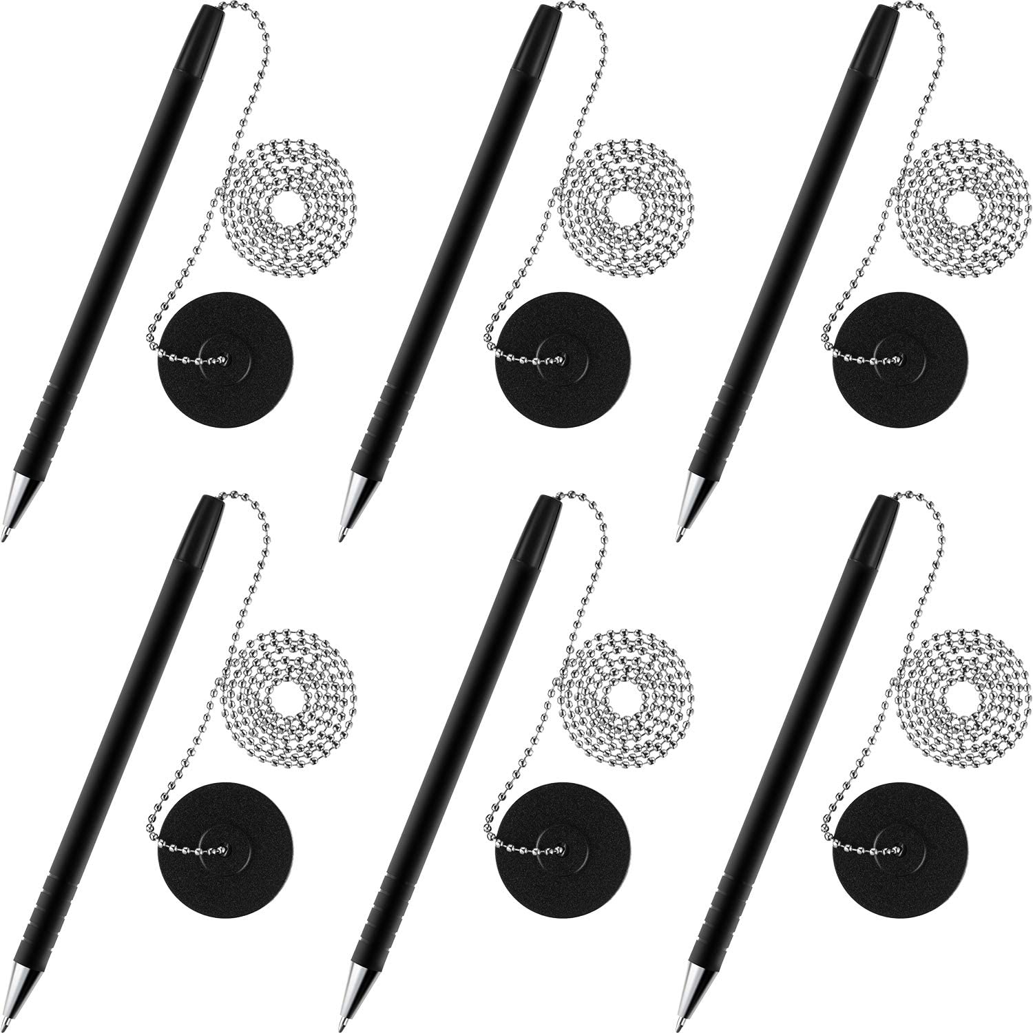 Eterspr 2 Stück Spinning Pen – Drehstift Für Fingerübungen, Stressabbau, Rutschfest, Schwarz & Weiß