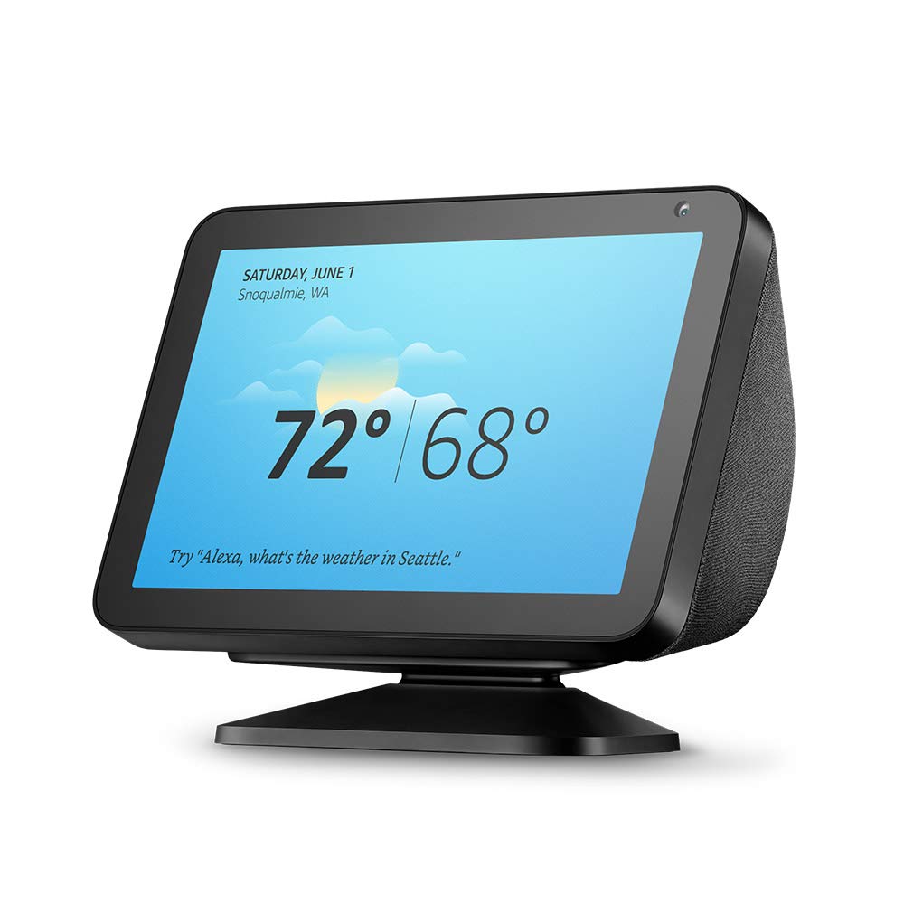 Amazon Echo Show 8 (ブラック) 第3世代　専用スタンドセット Amazon.co.jp: LUAMY 対応 Echo Show 8 第3世代 角度調節