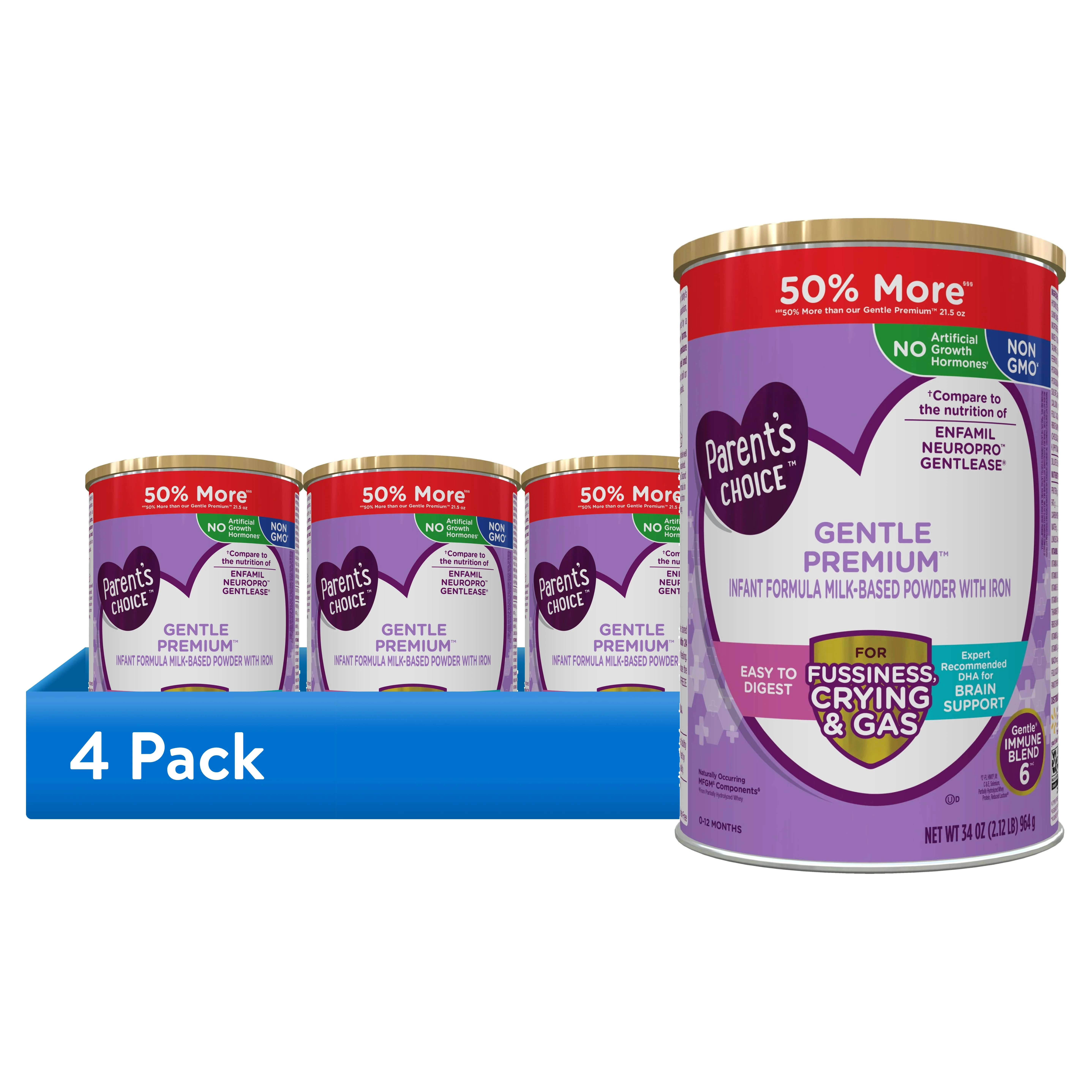 Choice Gentle Formula Parent's Choice Sensitive To Lactose