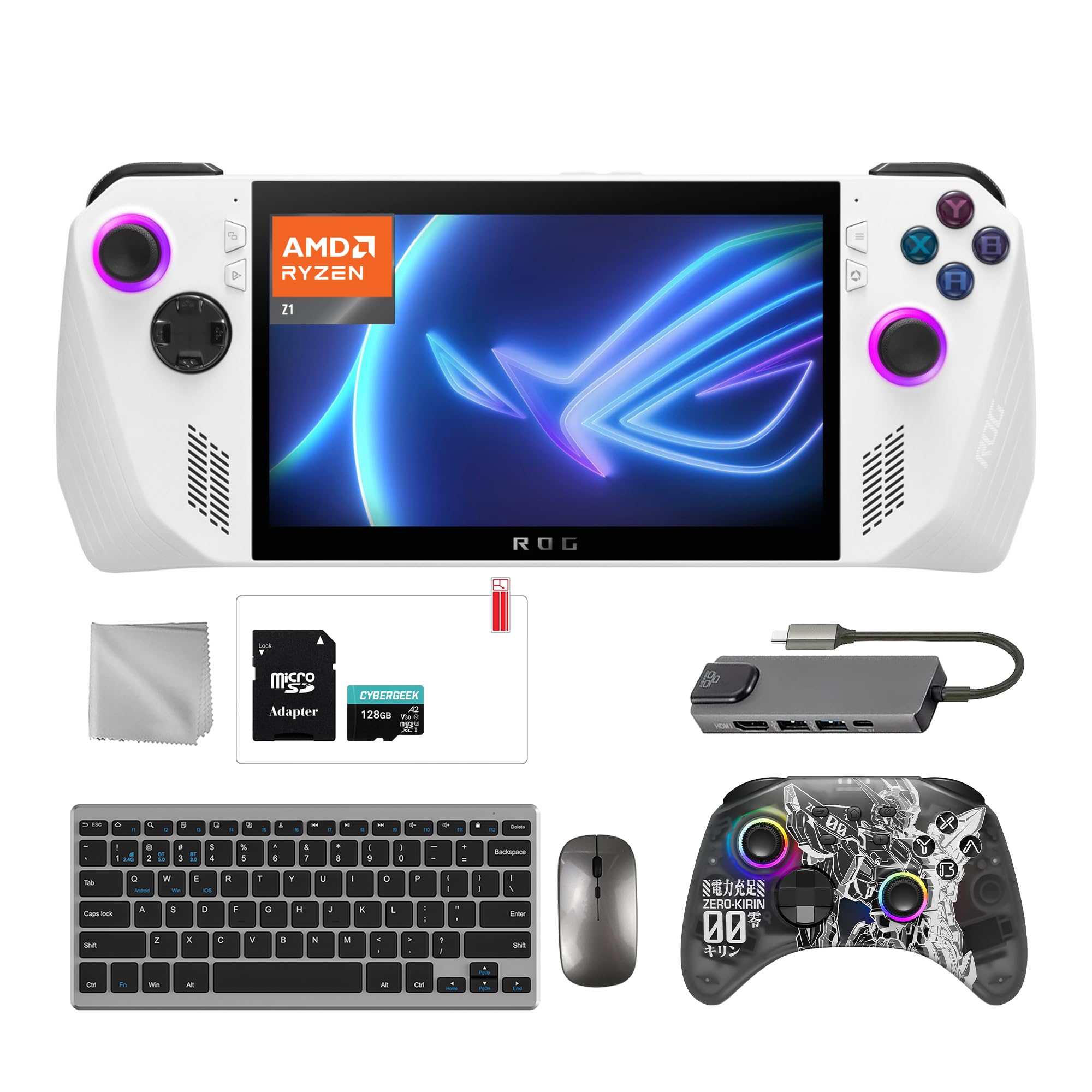 【セット】 ROG ALLY 512GB ASUS ROG Ally 512 GB Handheld System - White for sale online