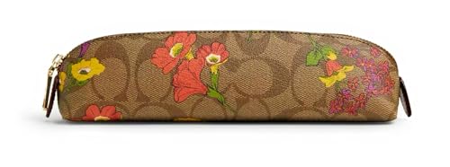 ポーチ COACH Pencil Case Signature Floral CR910 NWT Coach Pencil Case With Heart/Floral Print ( Choose one