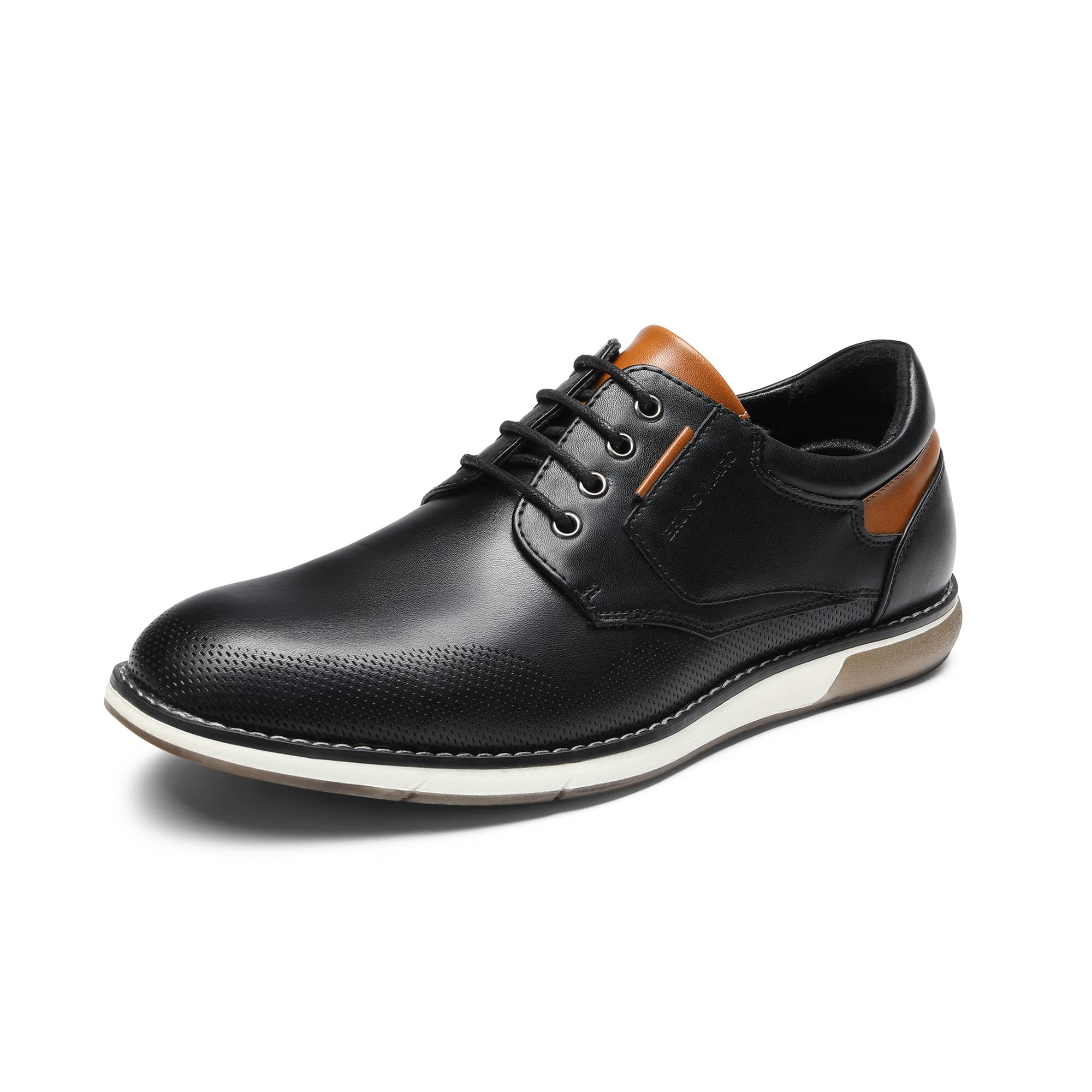 Bruno Marc Men's Classic Modern Formal Oxfords Lace Up Leather Lined Dress Shoes