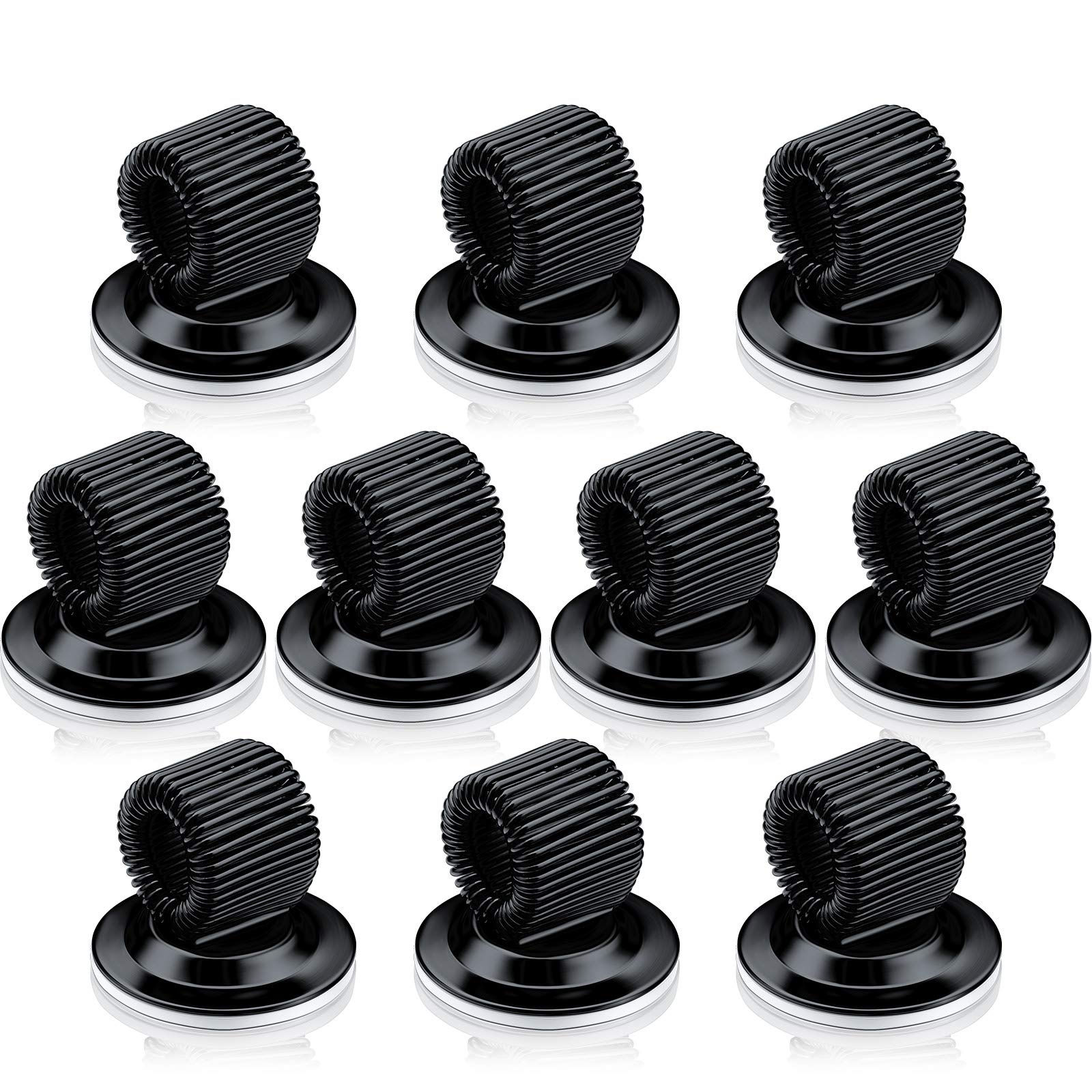 Rotating Wooden Pen Holder - 'I'll Remember It Later' Spinning Desk Organizer (White)