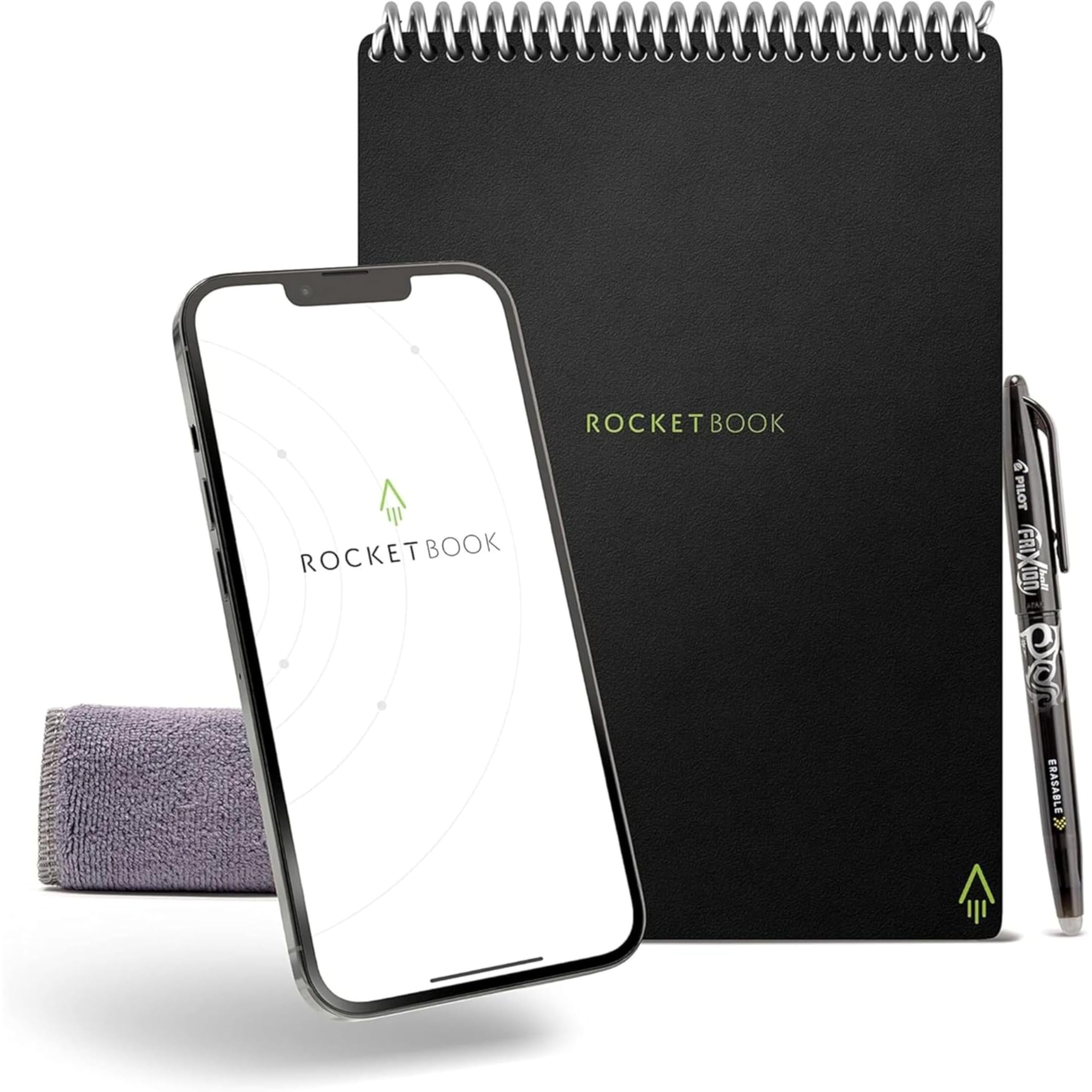 Rocketbook - Brandclub - Rocketbook Core Reusable Spiral Notebook