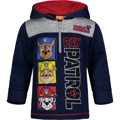 Giacca Paw Patrol Per Bambini Con Zip - Felpa Con Marchio Chase, Marshall, Rubble, 100% Cotone - Foto 6