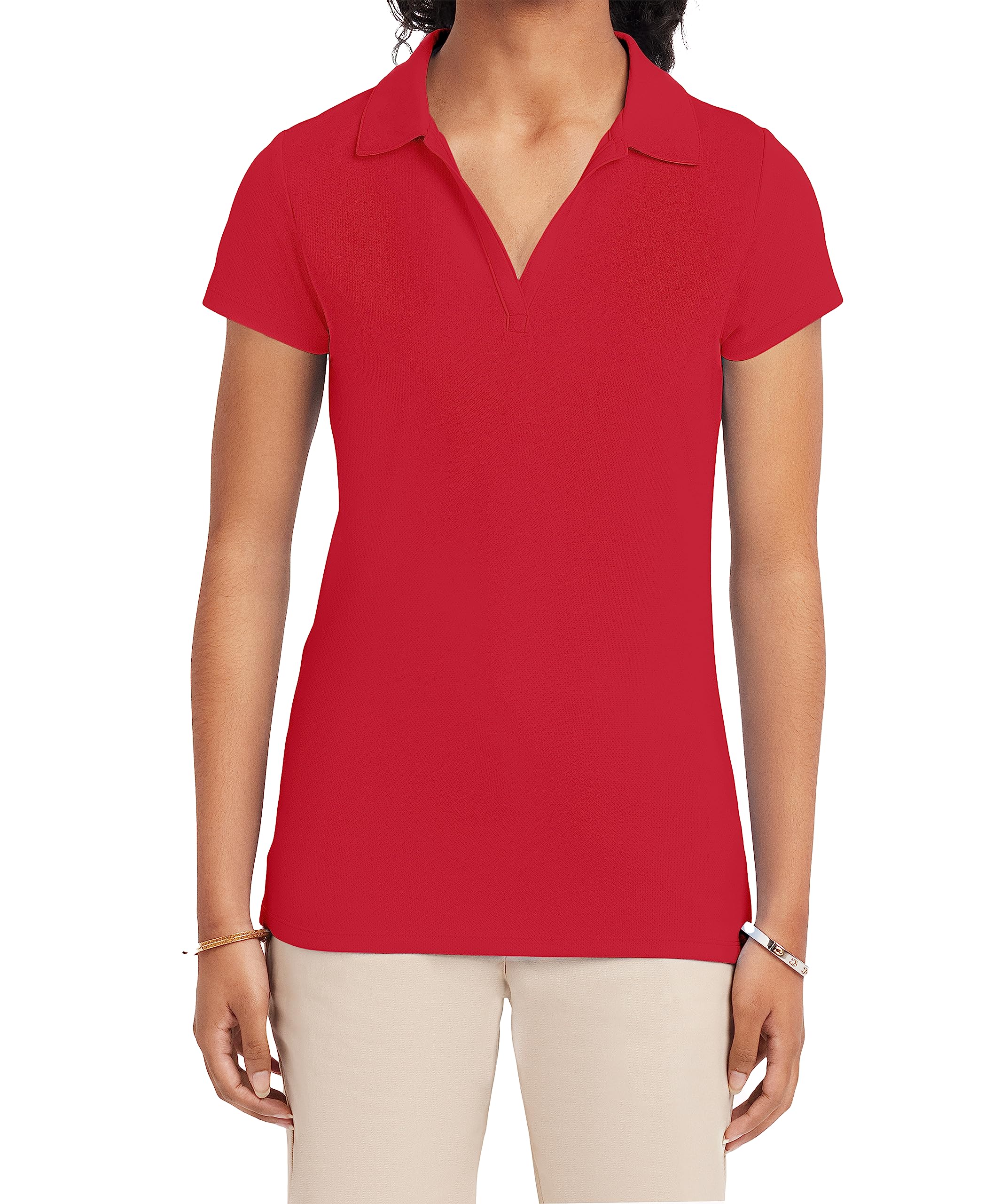 Nautica Boys' Short Sleeve V-Neck T-Shirt – Soft Jersey Knit Tee With Embroidered Logo