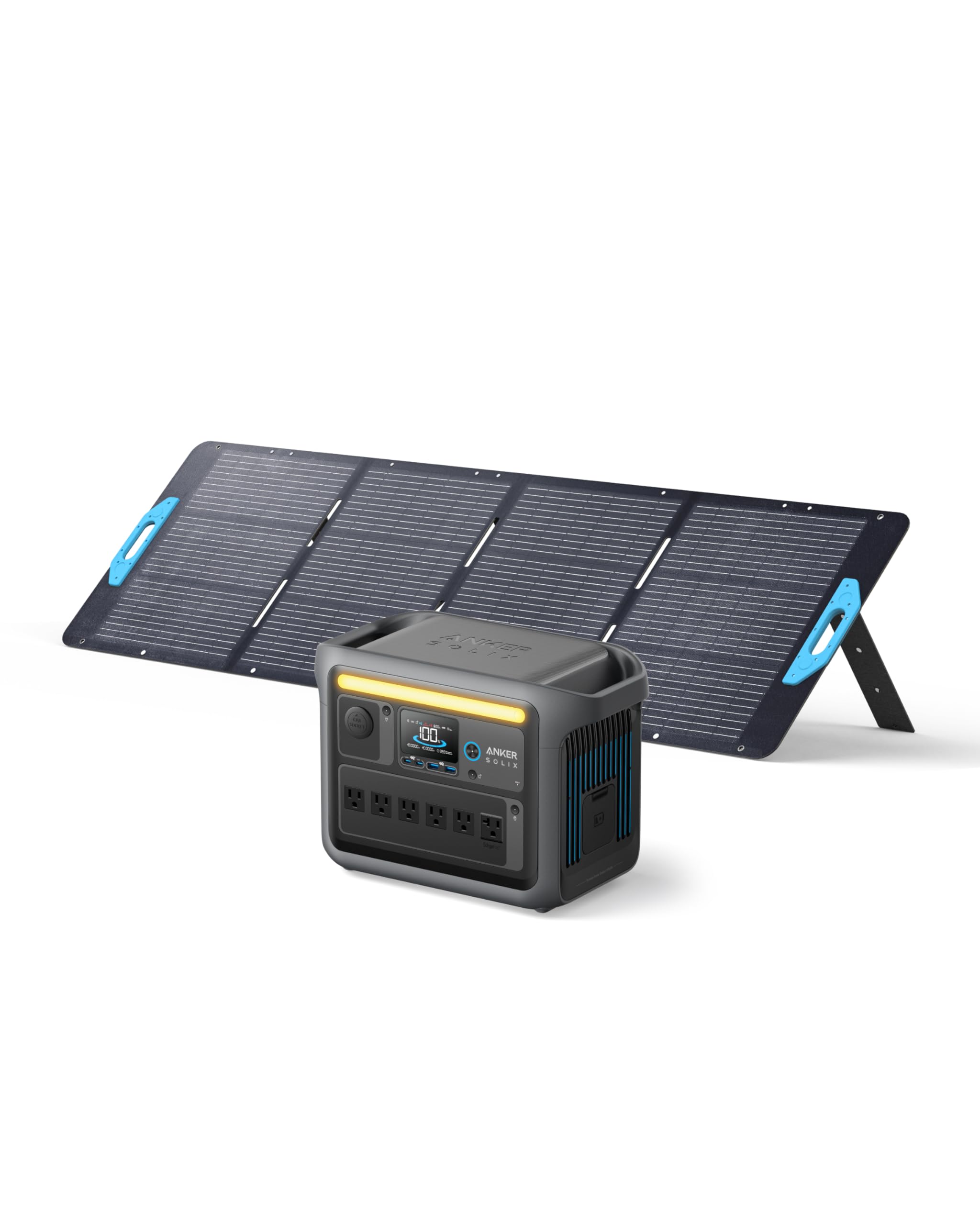 Anker - Brandclub - Anker 521 Portable Power Station, Solar