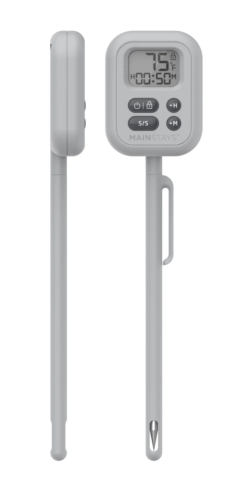 Refrigerator Thermometer Stainless Steel Fridge Fr