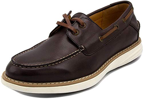 Nautica Wingdeck 2 Oxford Brown casual dress shoe s-l400.jpg main image 4