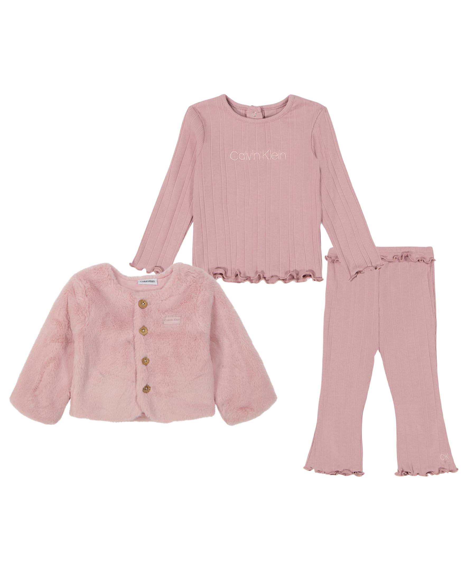 Calvin Klein - Brandclub - Calvin Klein Girls 2 Pieces Tee