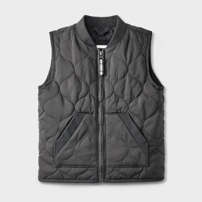 ジャケット・アウター pwa TWO-FACE QUILTED VEST PWA TWO FACE