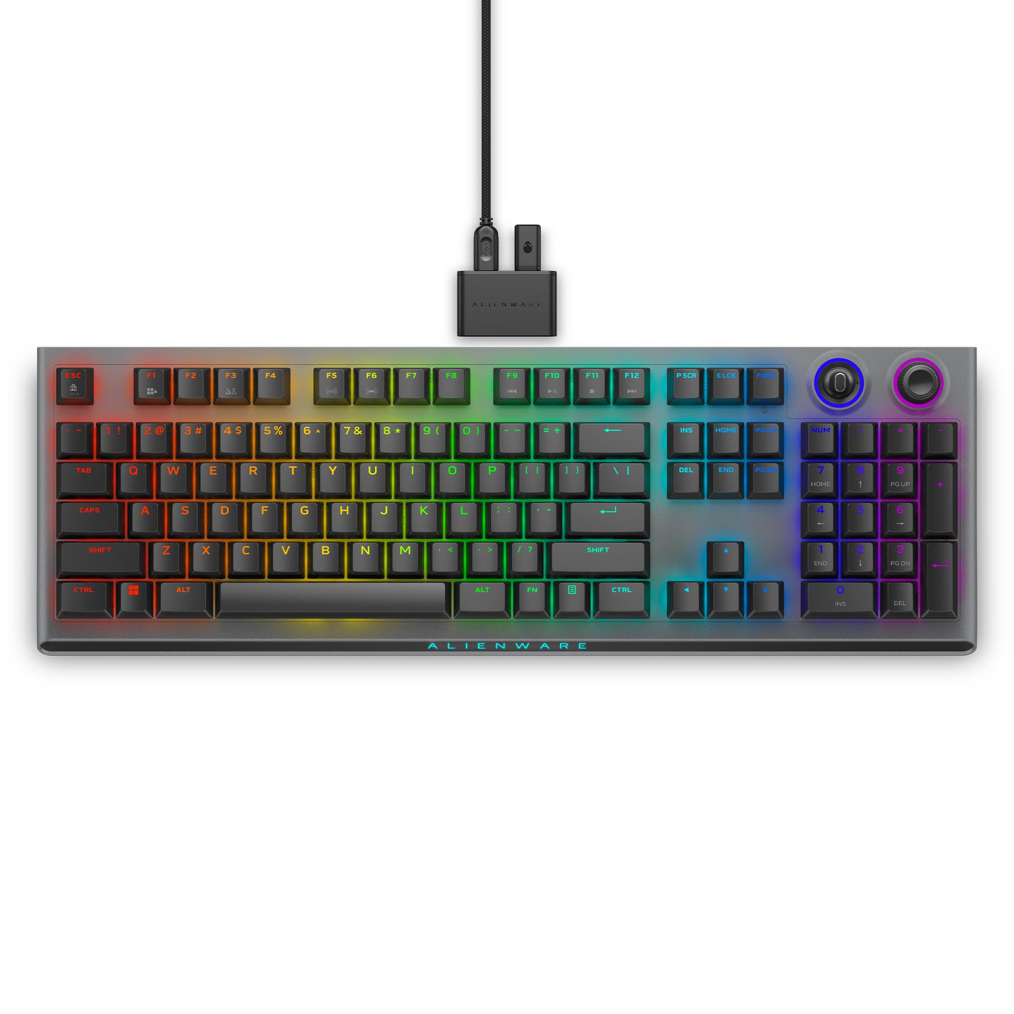 Alienware - Brandclub - Alienware USB Low-Profile RGB Gaming