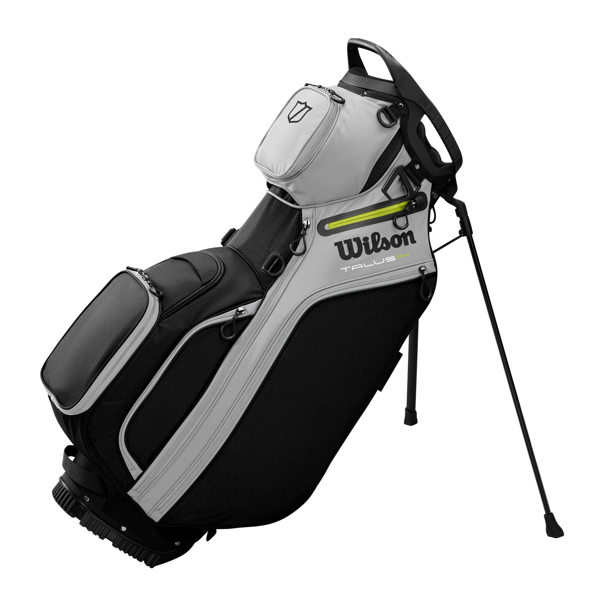 Wilson - Brandclub - Wilson Stand Golf Bag, 6 Way Divider, Black
