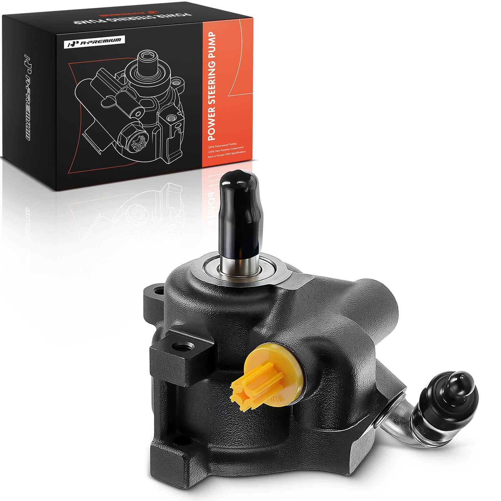 A-Premium Power Steering Pump – Replacement For Toyota 4Runner 1996-2000 & Tacoma 1997-2001, 2.7L