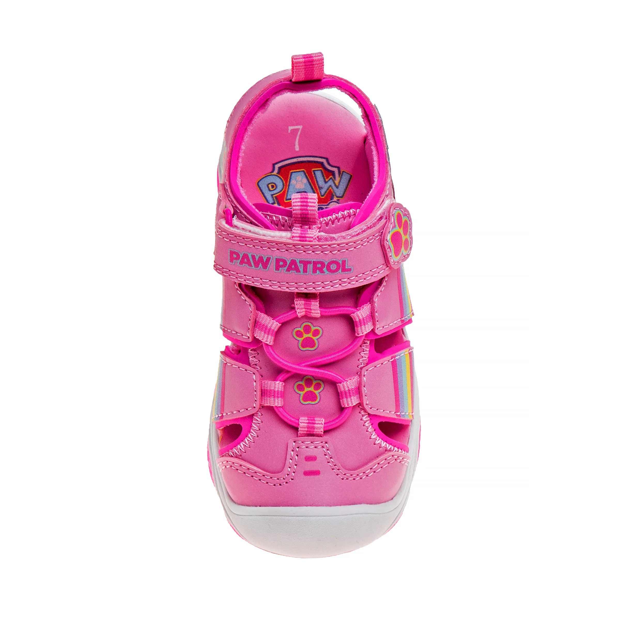 Paw Patrol Light Up Shoes Nickelodeon Girls Summer Sandals- Kids