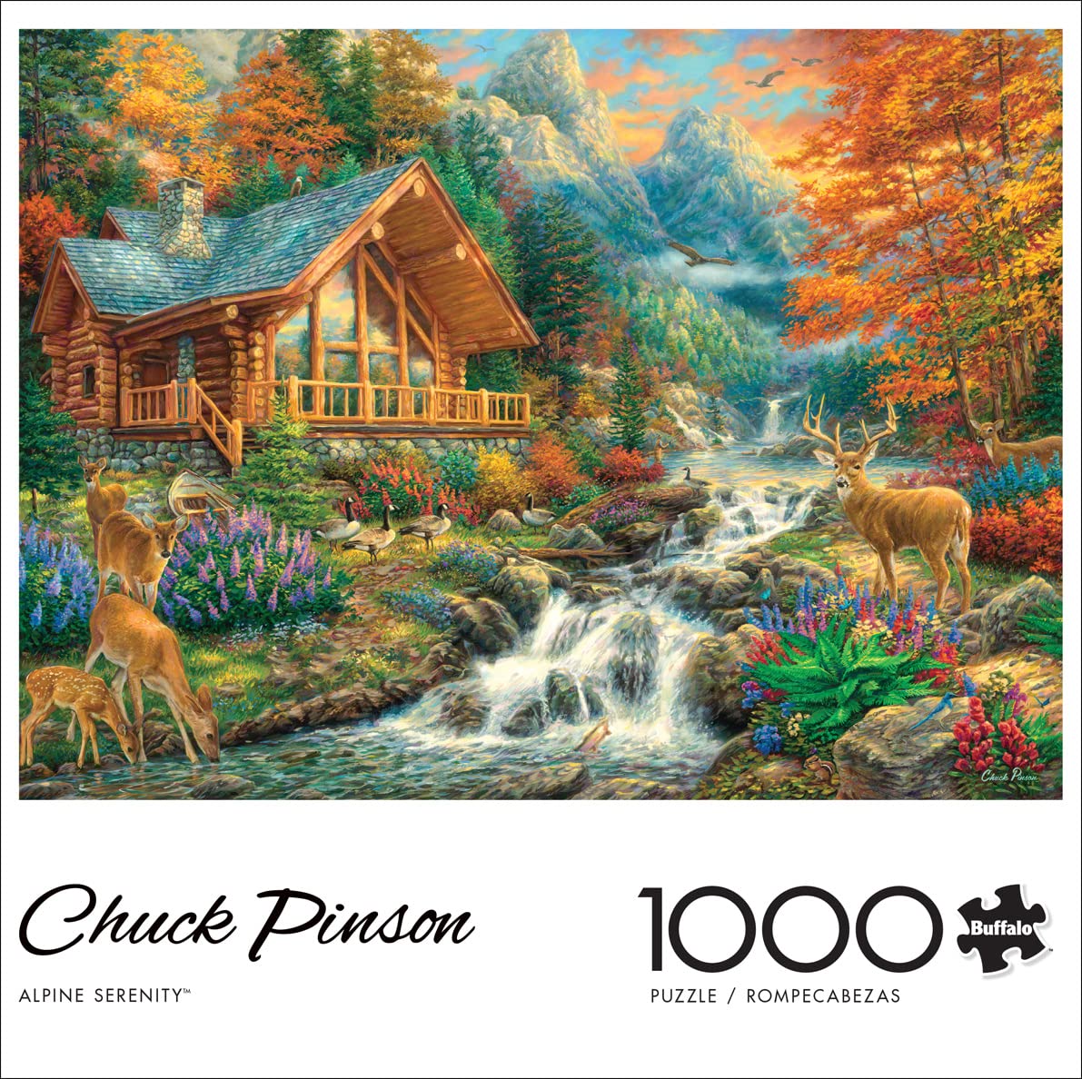 Buffalo Games Peace After The Storm 1000 Piece Puzzle - Chuck Pinson Art, 26.75x19.75 Inches - View #11