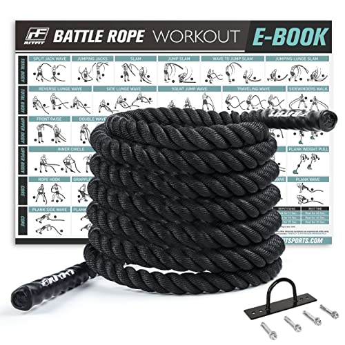 Indoor Battle Rope Battle Rope 30Ft Gym Workout Strength