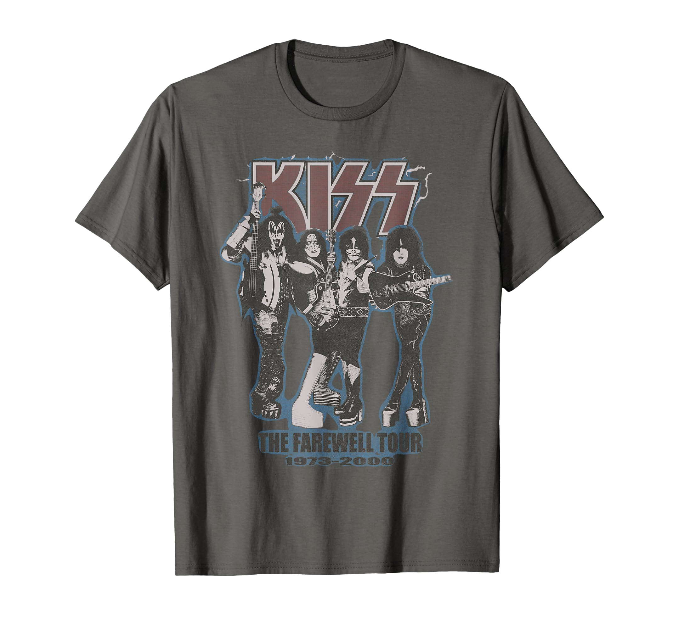 Kiss - Brandclub - KISS - End Of The Road Tour Chrome T-Shirt