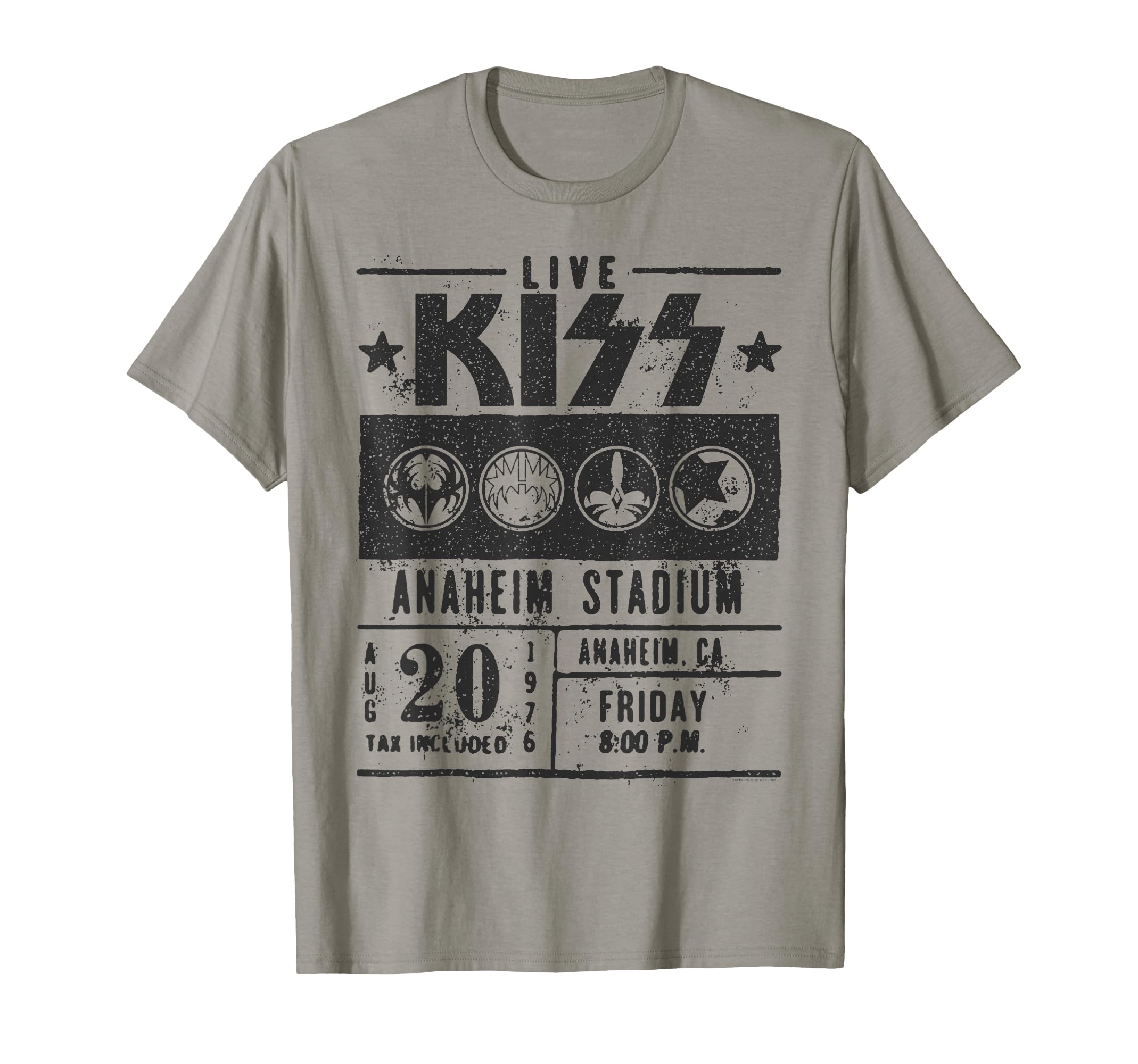 【新品未開封】 KISS END OF THE ROAD Tシャツ 白 L Kiss End Of The Road Tour Official Merchandise T-Shirt NEU