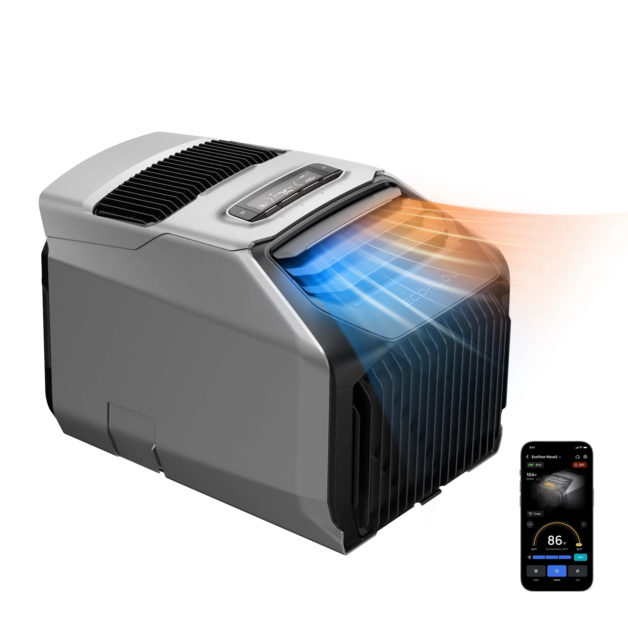 portable air conditioner not heating